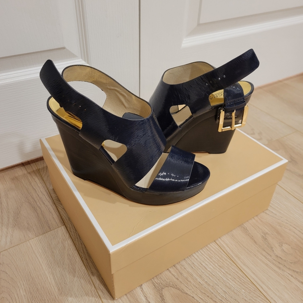NEW Michael Kors Carla Platform Wedges